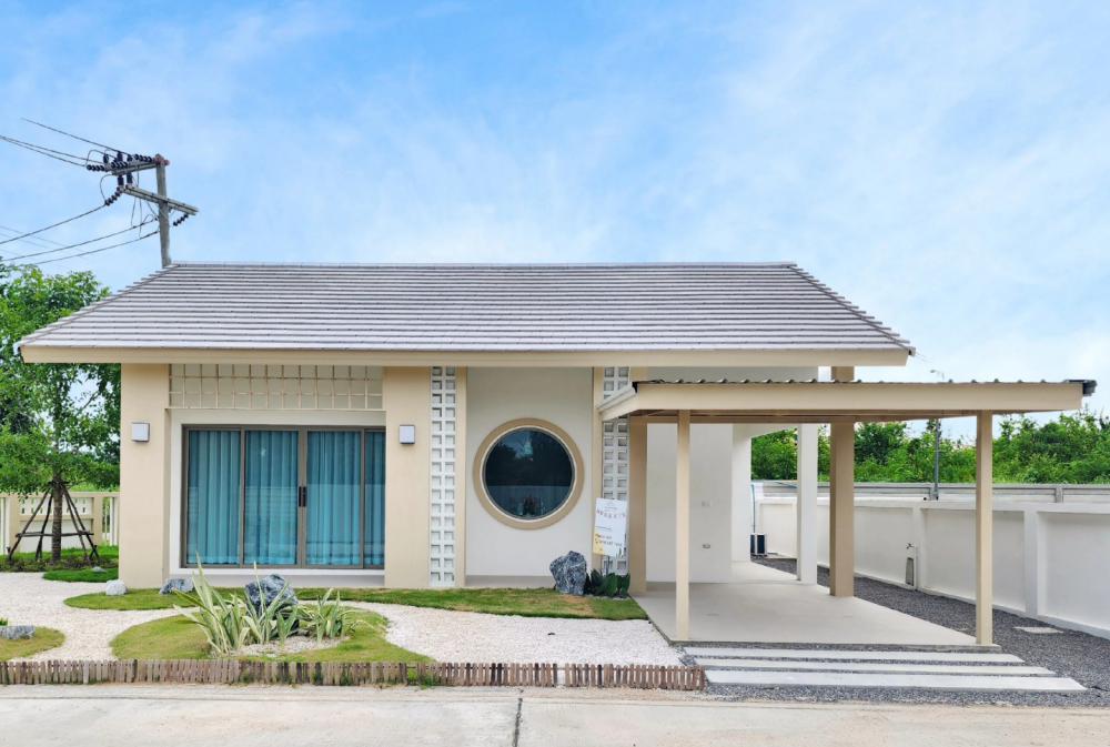 บ้านชั้นเดียวที่มีดีไซน์มินิมอลและทันสมัย รูปที่ 26