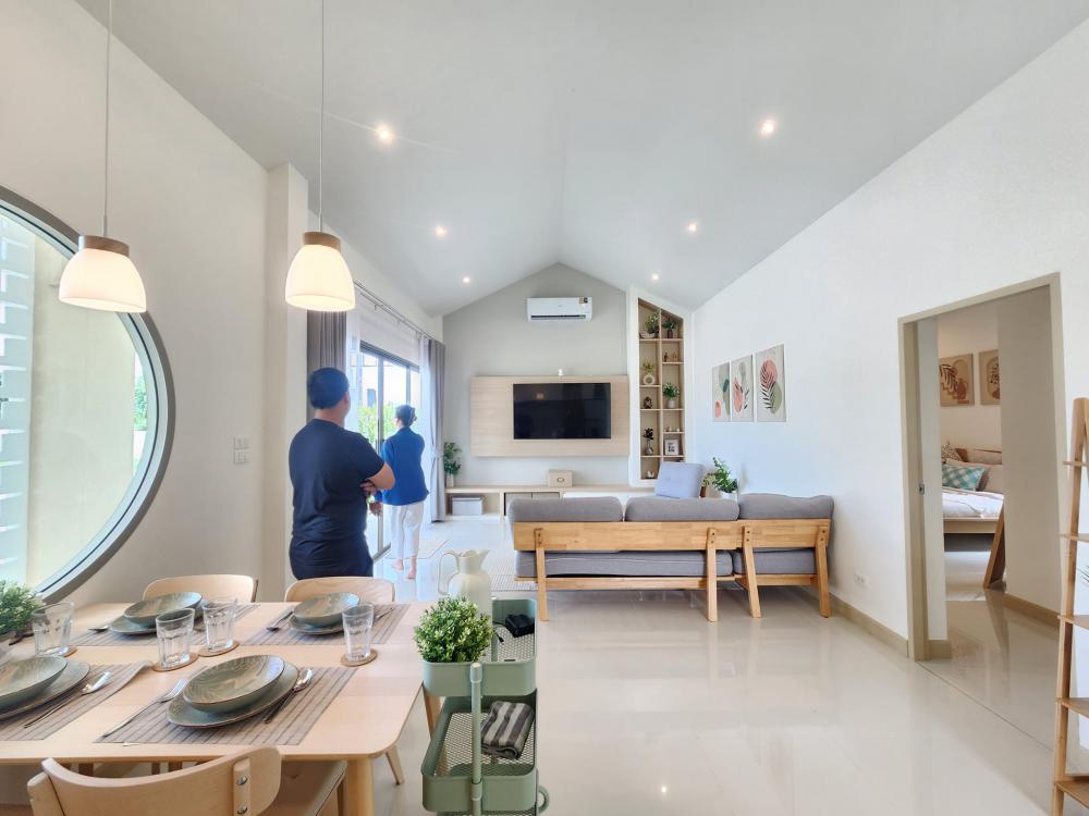 บ้านชั้นเดียวที่มีดีไซน์มินิมอลและทันสมัย รูปที่ 3