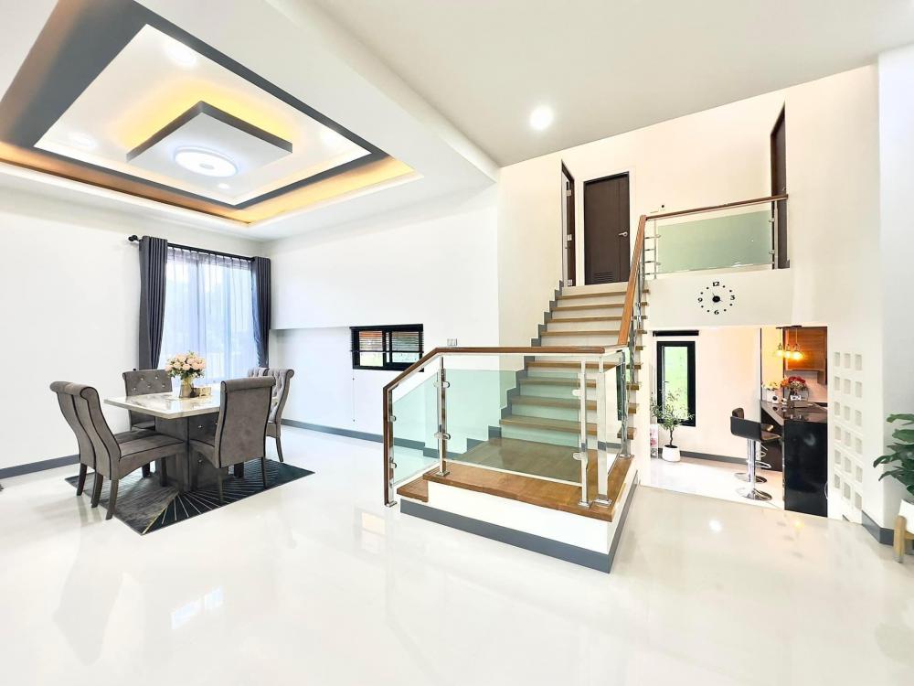 แบบบ้านชั้นครึ่งสไตล์โมเดิร์น บิ้วอินภายในสวยลงตัว ขนาด 3 ห้องนอน 3 ห้องน้ำ รูปที่ 15