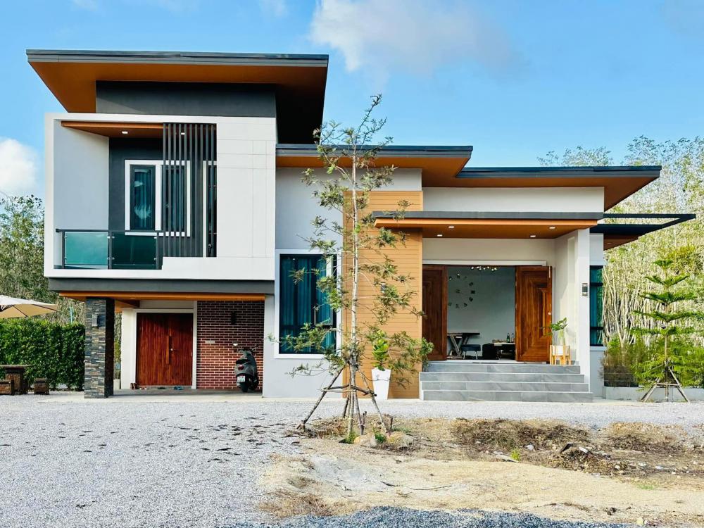 แบบบ้านชั้นครึ่งสไตล์โมเดิร์น บิ้วอินภายในสวยลงตัว ขนาด 3 ห้องนอน 3 ห้องน้ำ รูปที่ 8