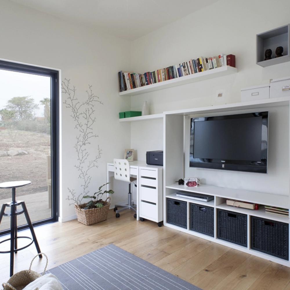 ไอเดียบ้านสวยทรงกล่อง ตกแต่งภายในได้น่าอยู่ รูปที่ 9