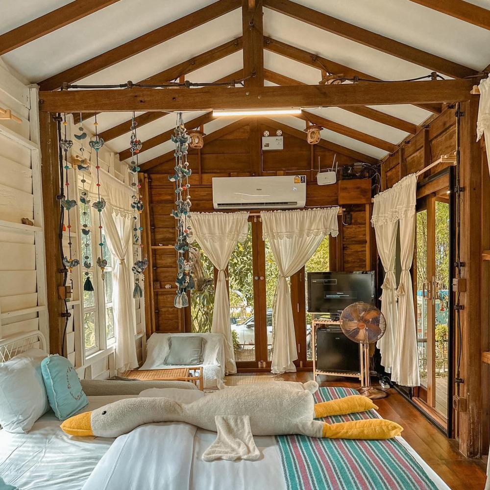 ไอเดียบ้านไม้สวยหลังเล็ก รูปที่ 4