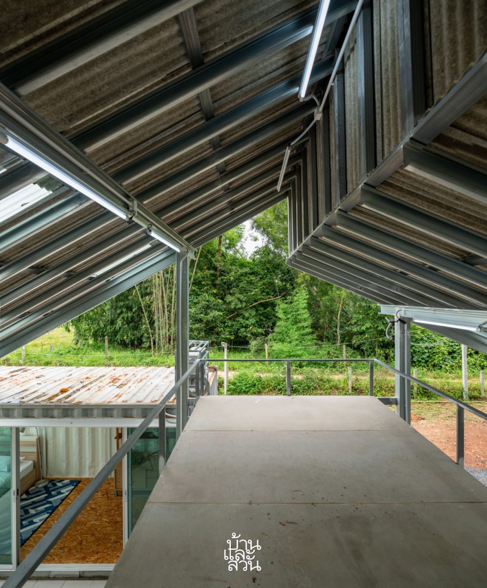 ไอเดียบ้านคอนเทนเนอร์สวยกลางป่า รูปที่ 14