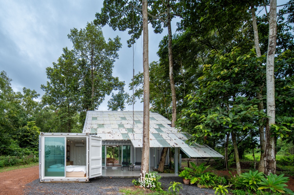 ไอเดียบ้านคอนเทนเนอร์สวยกลางป่า รูปที่ 19