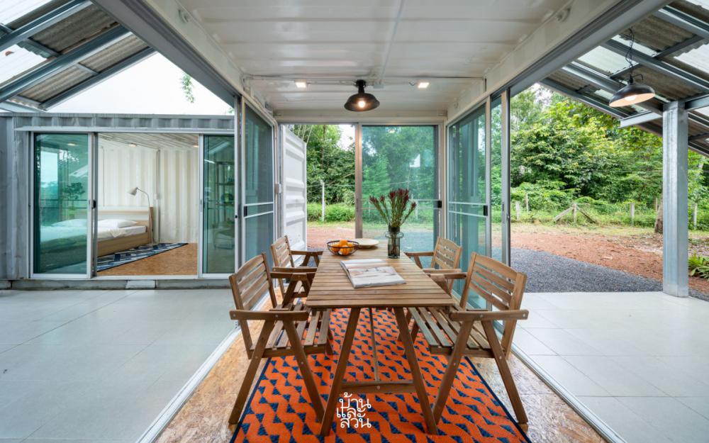 ไอเดียบ้านคอนเทนเนอร์สวยกลางป่า รูปที่ 3