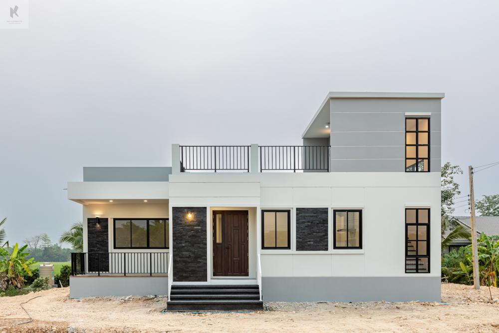 บ้านโมเดิร์น-คอนเทมโพรารี่ ขนาด 2 ห้องนอน 2 ห้องน้ำ รูปที่ 3