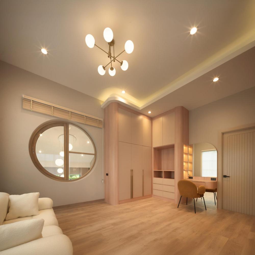 บ้านจัดสรรสองขั้นสไตล์มินิมอล ขนาด 4 ห้องนอน 5 ห้องน้ำ รูปที่ 3