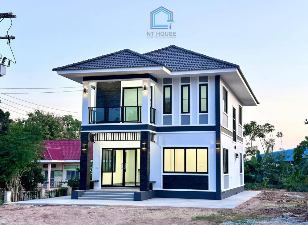 บ้าน 2 ชั้น สไตล์ไทยประยุกต์ ขนาด 4 ห้องนอน 3 ห้องน้ำ รูปที่ 25