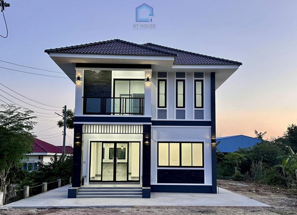 บ้าน 2 ชั้น สไตล์ไทยประยุกต์ ขนาด 4 ห้องนอน 3 ห้องน้ำ รูปที่ 26