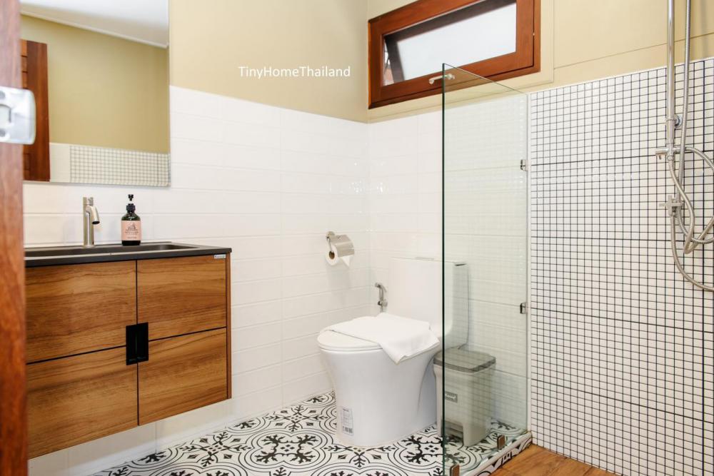 แบบบ้านสตูดิโอ แบบ modern japanese มินิมอลมินิใจ ขนาด 1 ห้องนอน 1 ห้องน้ำ รูปที่ 11