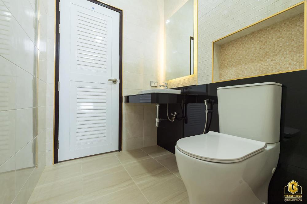 บ้านพักอาศัย ค.ส.ล. ชั้นเดียว สไตล์นอร์ดิกมินิมอล พื้นที่ใช้สอย 138 ตร.ม. - 3 ห้องนอน 2 ห้องน้ำ 1 ห้องรับแขก/ห้องพัก 1 ห้องรับประทานอาหาร 1 ห้องครัว รูปที่ 12