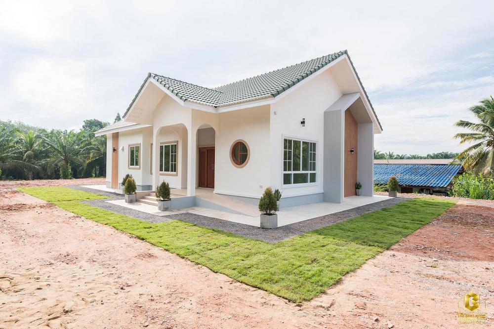 บ้านพักอาศัย ค.ส.ล. ชั้นเดียว สไตล์นอร์ดิกมินิมอล พื้นที่ใช้สอย 138 ตร.ม. - 3 ห้องนอน 2 ห้องน้ำ 1 ห้องรับแขก/ห้องพัก 1 ห้องรับประทานอาหาร 1 ห้องครัว รูปที่ 3