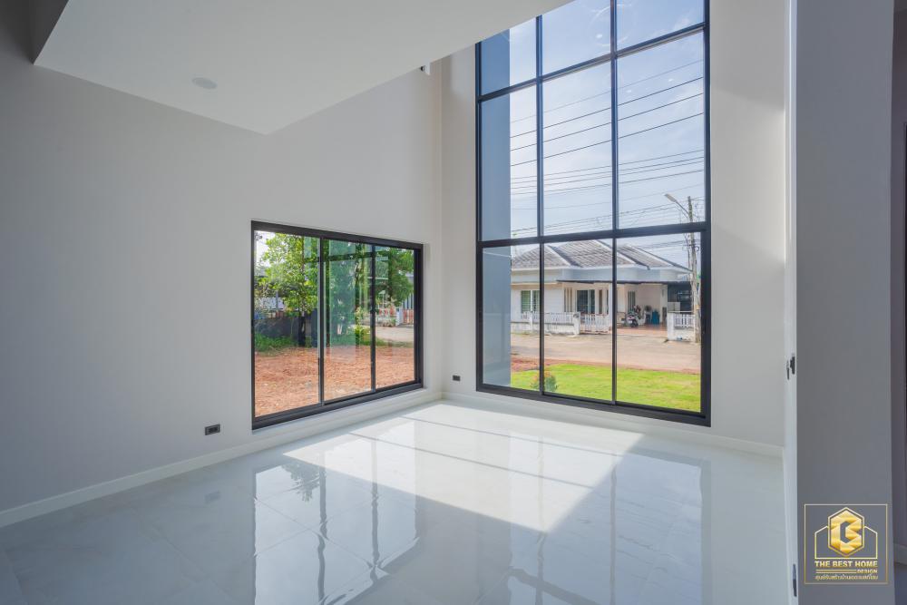 บ้านสไตล์โมเดิร์นมินิมอลสองชั้น ขนาด 4 ห้องนอน 3 ห้องน้ำ พื้นที่ 241 ตร.ม. รูปที่ 9