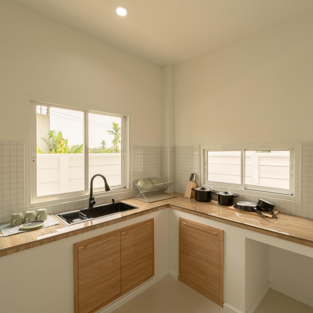 บ้านเดี่ยวสไตล์มินิมอล บ้านสองชั้น  ขนาด 3 ห้องนอน 3 ห้องน้ำ พื้นที่ใช้สอยเริ่มที่ 160 ตร.ม. รูปที่ 4