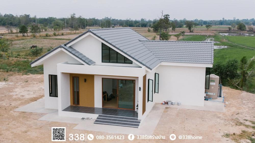 แบบบ้านสไตล์คอนเทมโพรารี่  ฟังก์ชัน 2 ห้องนอน 2 ห้องน้ำ  รูปที่ 6