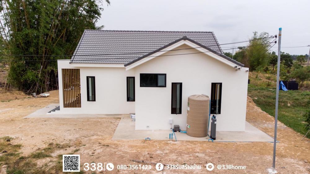 แบบบ้านสไตล์คอนเทมโพรารี่  ฟังก์ชัน 2 ห้องนอน 2 ห้องน้ำ  รูปที่ 8