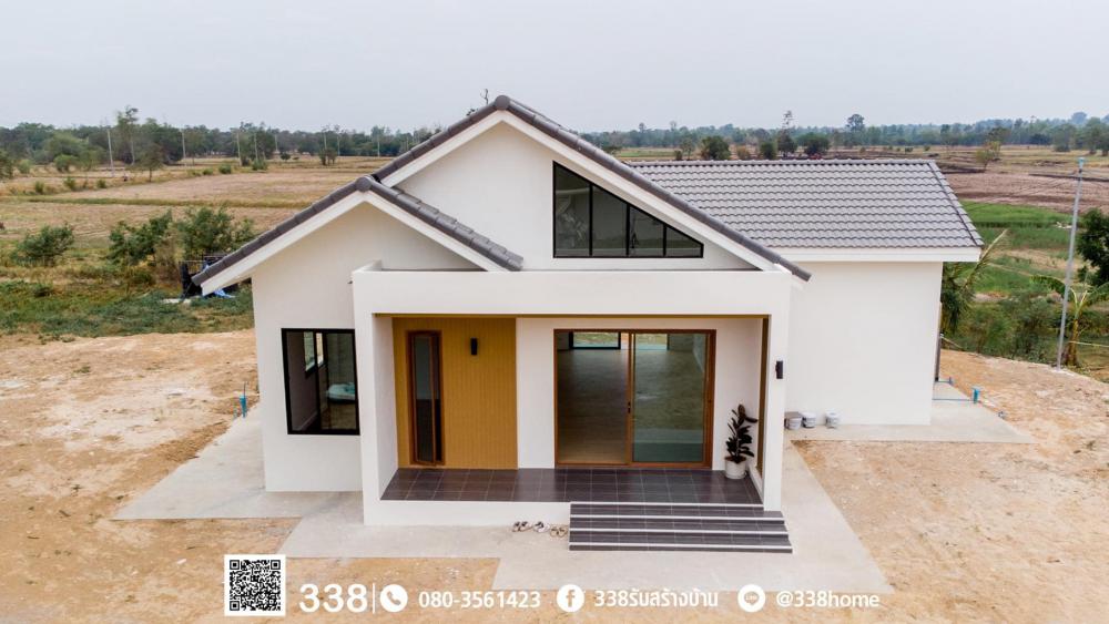 แบบบ้านสไตล์คอนเทมโพรารี่  ฟังก์ชัน 2 ห้องนอน 2 ห้องน้ำ  รูปที่ 9