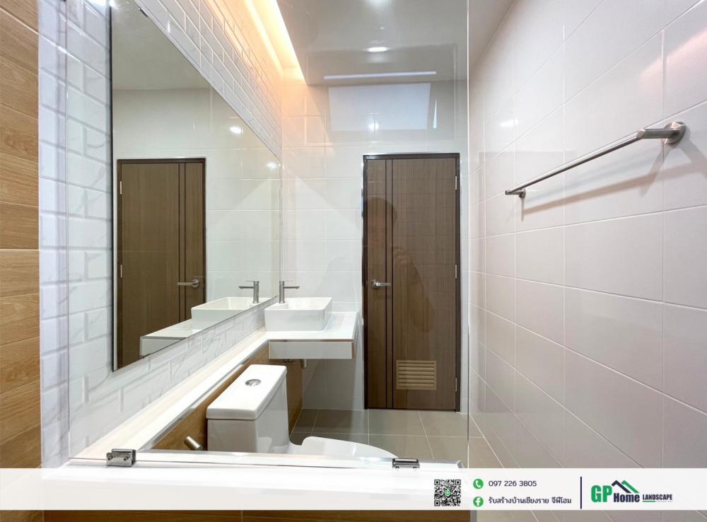 บ้านพักอาศัยชั้นเดียว สไตล์คอนเทมโพรารี 3 ห้องนอน 2 ห้องน้ำ ขนาด 125 ตร.ม. รูปที่ 18