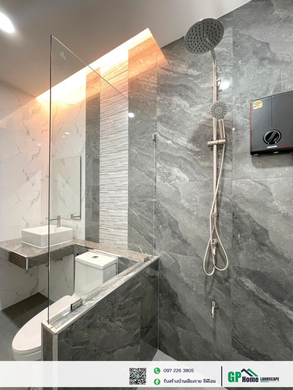 บ้านพักอาศัยชั้นเดียว สไตล์คอนเทมโพรารี 3 ห้องนอน 2 ห้องน้ำ ขนาด 125 ตร.ม. รูปที่ 21