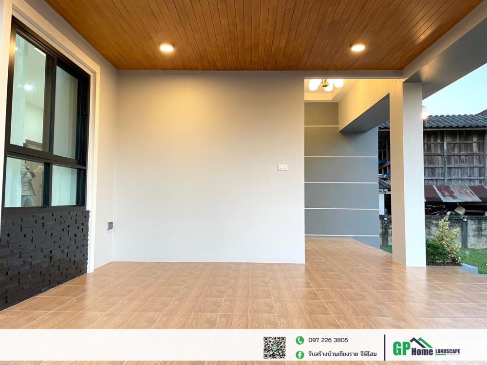 บ้านพักอาศัยชั้นเดียว สไตล์คอนเทมโพรารี 3 ห้องนอน 2 ห้องน้ำ ขนาด 125 ตร.ม. รูปที่ 22