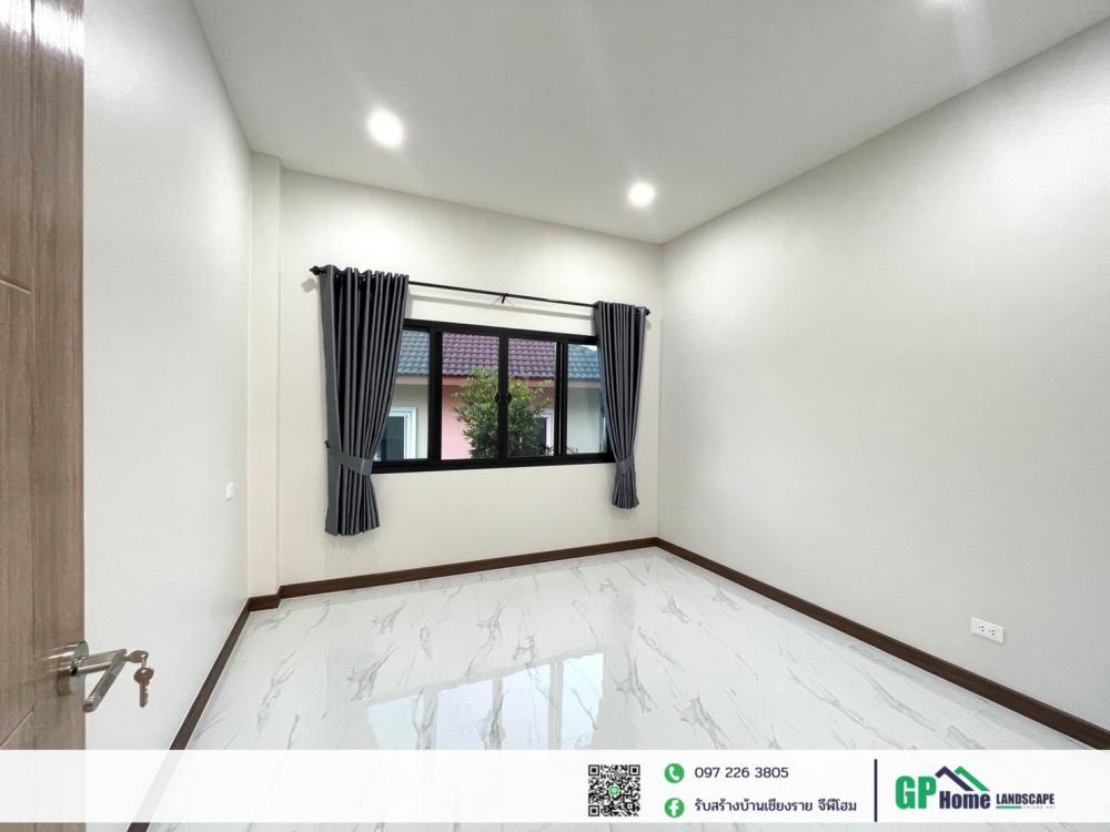 บ้านพักอาศัยชั้นเดียว สไตล์คอนเทมโพรารี 3 ห้องนอน 2 ห้องน้ำ ขนาด 125 ตร.ม. รูปที่ 8