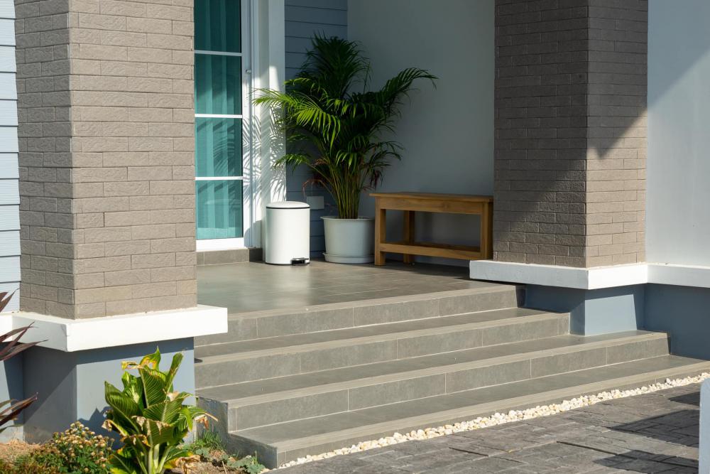 แบบบ้าน Modern Tropical สีละมุนมาก สวยแบบวินเทจ ขนาด 3 ห้องนอน 2 ห้องน้ำ รูปที่ 4