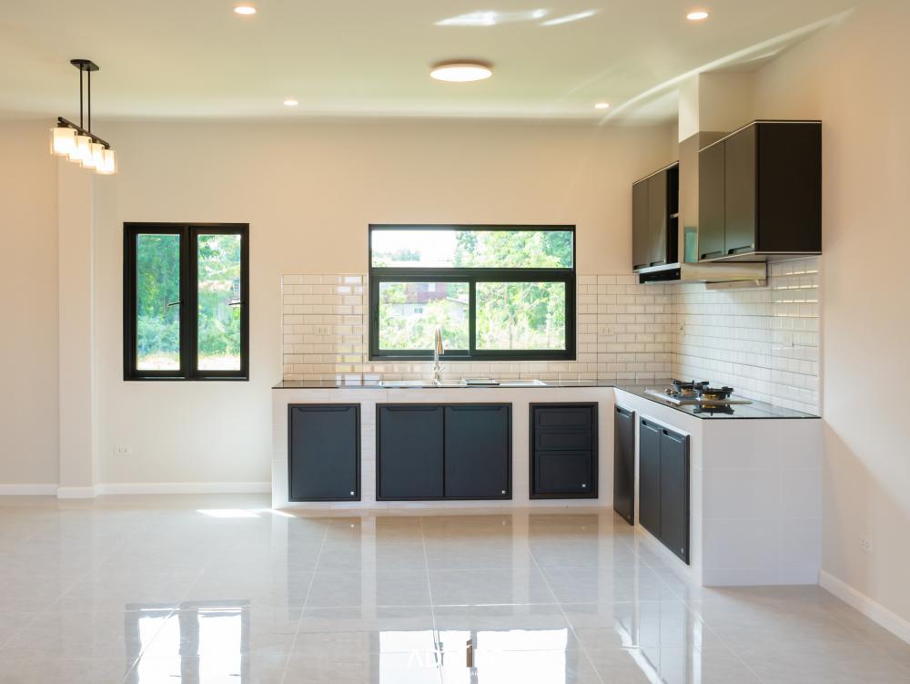 บ้านพักอาศัย ชั้นเดียว สไตล์คอนเทมโพรารี่ ตกแต่งมินิมอล ขนาด 3 ห้องนอน 2 ห้องน้ำ รูปที่ 11