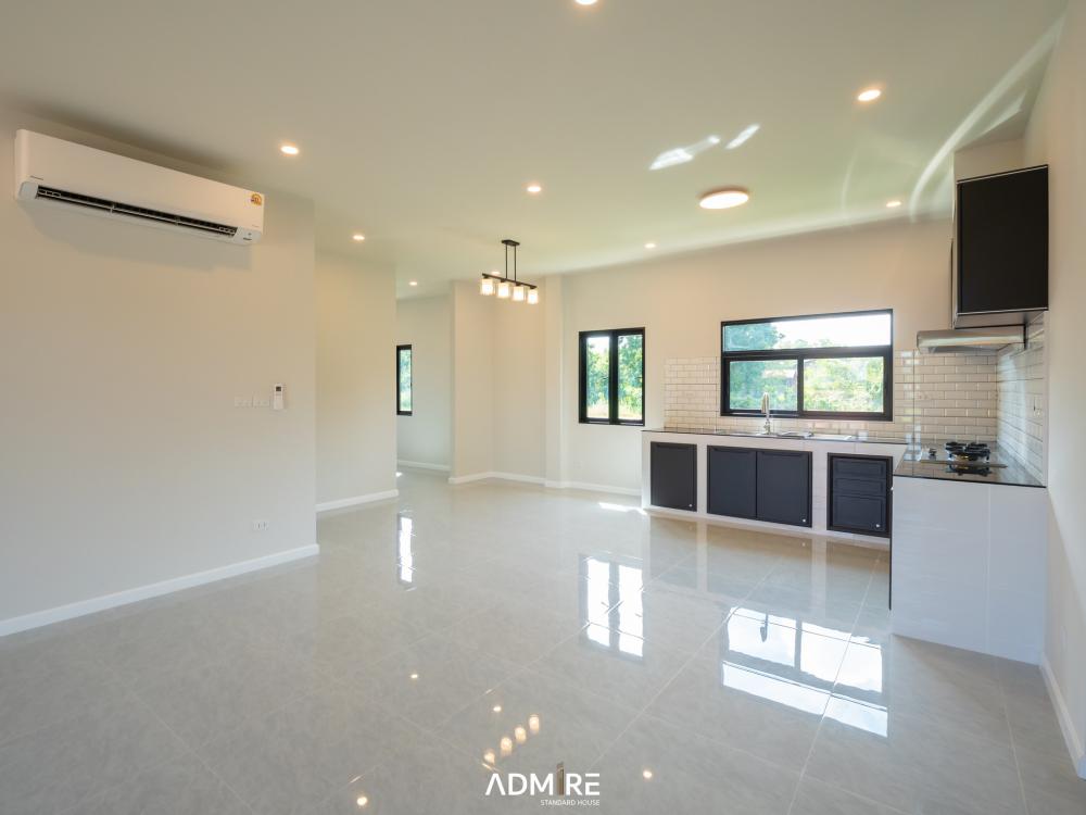 บ้านพักอาศัย ชั้นเดียว สไตล์คอนเทมโพรารี่ ตกแต่งมินิมอล ขนาด 3 ห้องนอน 2 ห้องน้ำ รูปที่ 12