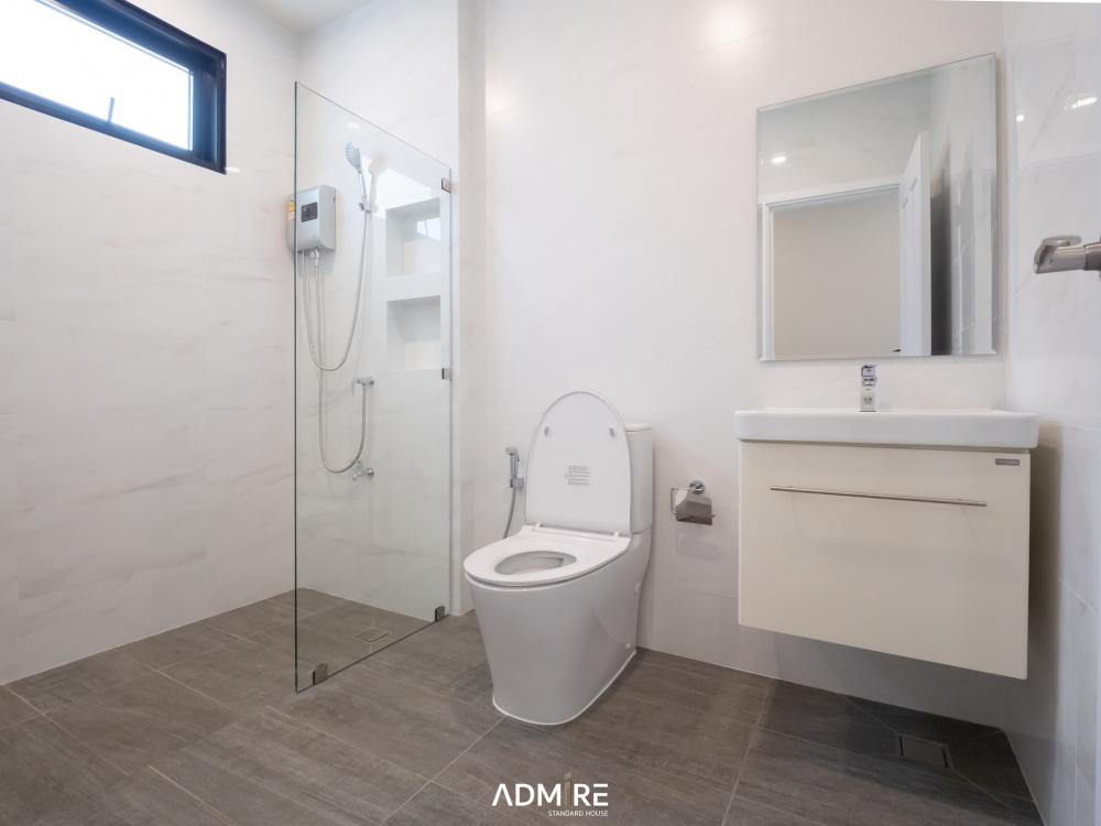 บ้านพักอาศัย ชั้นเดียว สไตล์คอนเทมโพรารี่ ตกแต่งมินิมอล ขนาด 3 ห้องนอน 2 ห้องน้ำ รูปที่ 17