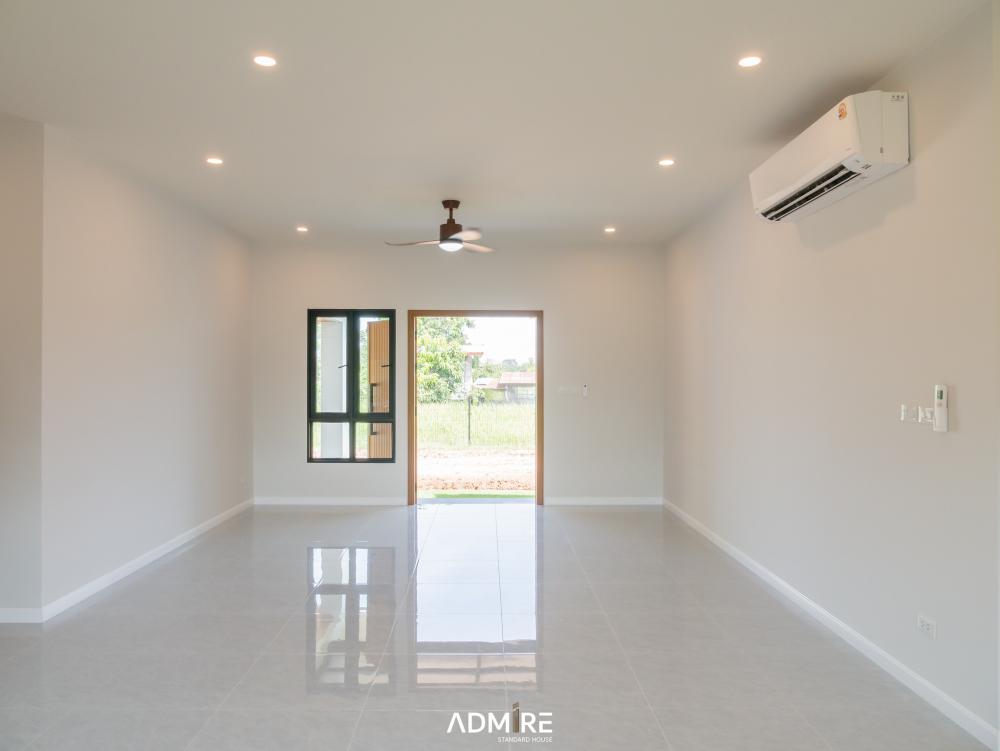 บ้านพักอาศัย ชั้นเดียว สไตล์คอนเทมโพรารี่ ตกแต่งมินิมอล ขนาด 3 ห้องนอน 2 ห้องน้ำ รูปที่ 24