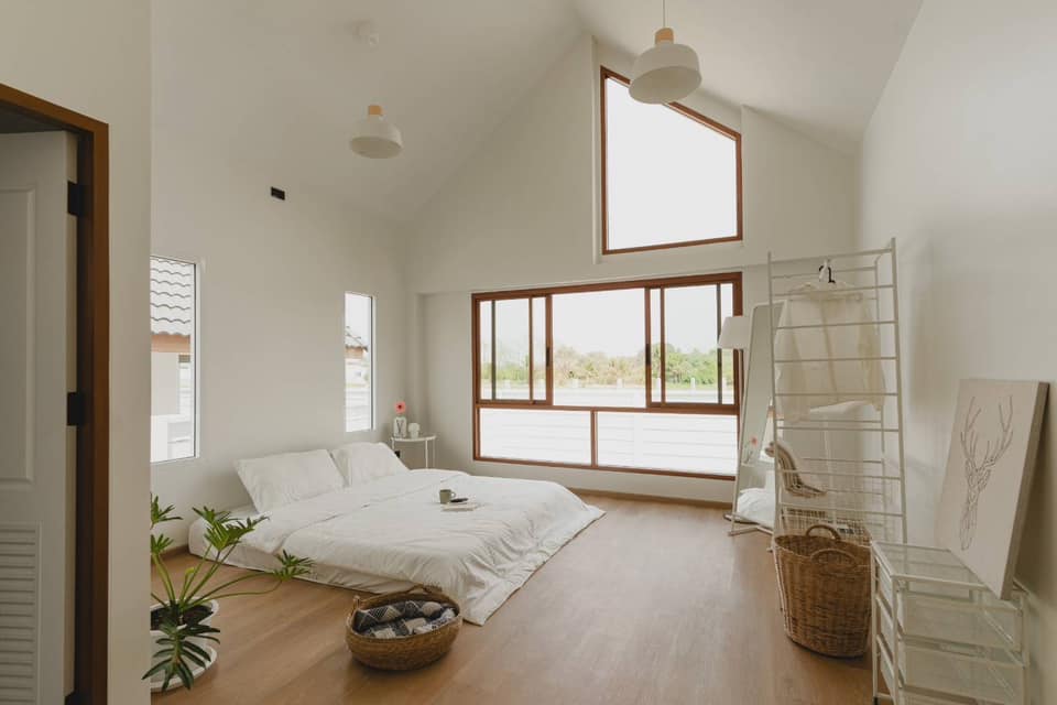 ไอเดียบ้านมินิมอลขนาด 3 ห้องนอน 2 ห้องน้ำ ที่จอดรถ 2 คัน รูปที่ 11