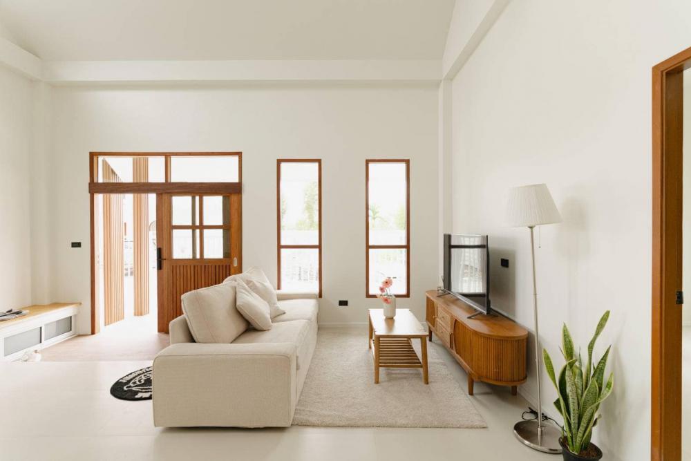 ไอเดียบ้านมินิมอลขนาด 3 ห้องนอน 2 ห้องน้ำ ที่จอดรถ 2 คัน รูปที่ 15