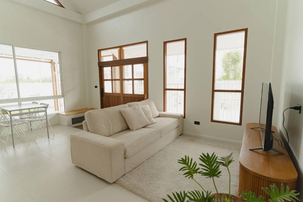 ไอเดียบ้านมินิมอลขนาด 3 ห้องนอน 2 ห้องน้ำ ที่จอดรถ 2 คัน รูปที่ 5