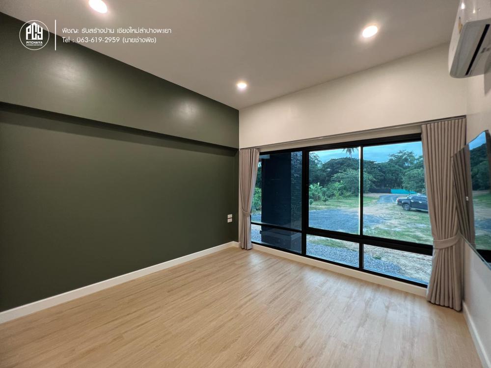 บ้านสไตล์คอนเทมโพรารี่ ขนาดห้องนอน 3 ห้องนอน 2 ห้องน้ำ พื้นที่ 195 ตร.ม. รูปที่ 24