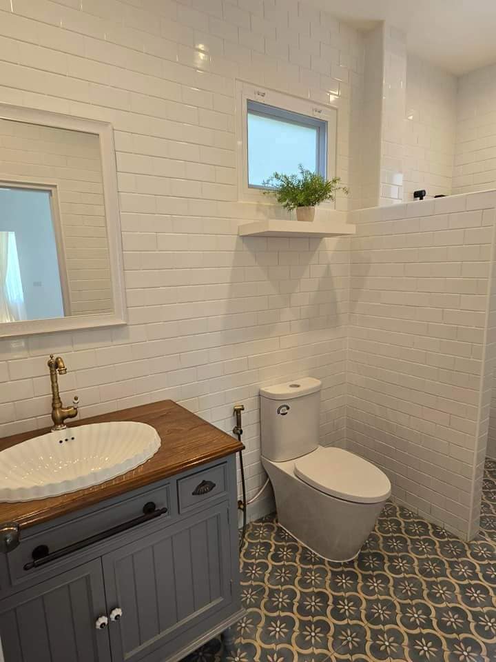 บ้านสไตล์คันทรี่ 2 ห้องนอน 2 ห้องน้ำ พื้นที่ใช้สอย 120 ตร.วา รูปที่ 12