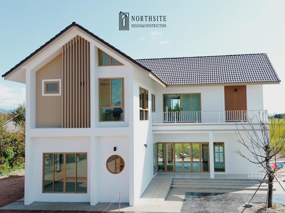 ไอเดียบ้านสวยสไตล์มินิมอล 2 ชั้น รูปที่ 3