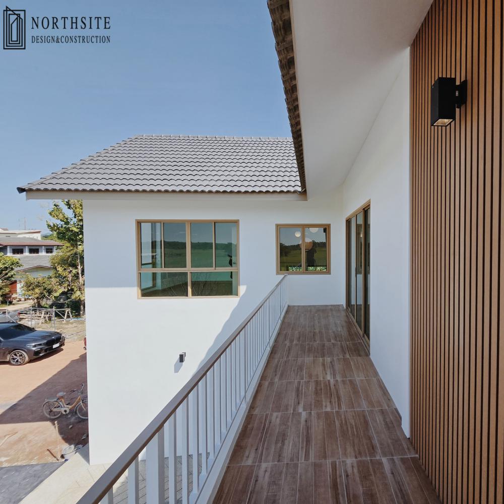 ไอเดียบ้านสวยสไตล์มินิมอล 2 ชั้น รูปที่ 4