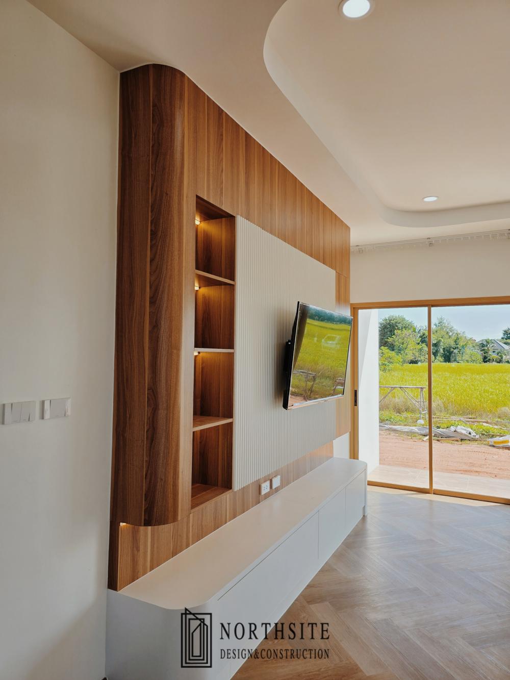 ไอเดียบ้านสวยสไตล์มินิมอล 2 ชั้น รูปที่ 9