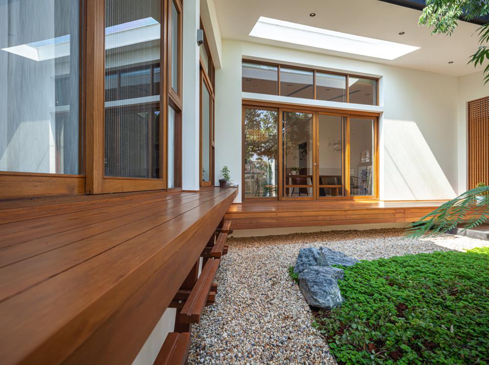 ไอเดียบ้านยกพื้นสูงห้อยขาพร้อมแต่งบ้านแต่งสวนได้อย่างลงตัว รูปที่ 13