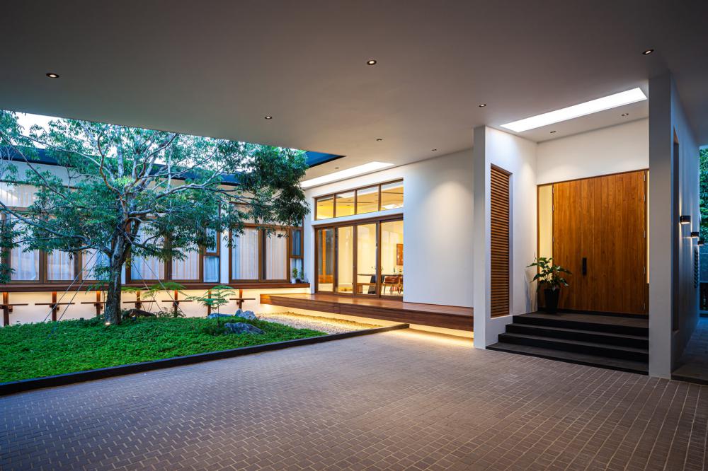 ไอเดียบ้านยกพื้นสูงห้อยขาพร้อมแต่งบ้านแต่งสวนได้อย่างลงตัว รูปที่ 16