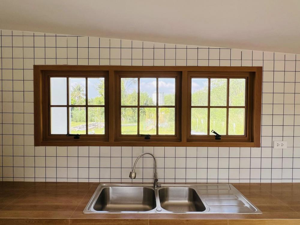 บ้านพักอาศัยมีชั้นลอย น่ารักๆ เหมาะกับเป็นบ้านตากอากาศ ขนาด 1 ห้องนอน 1 ห้องน้ำ รูปที่ 4