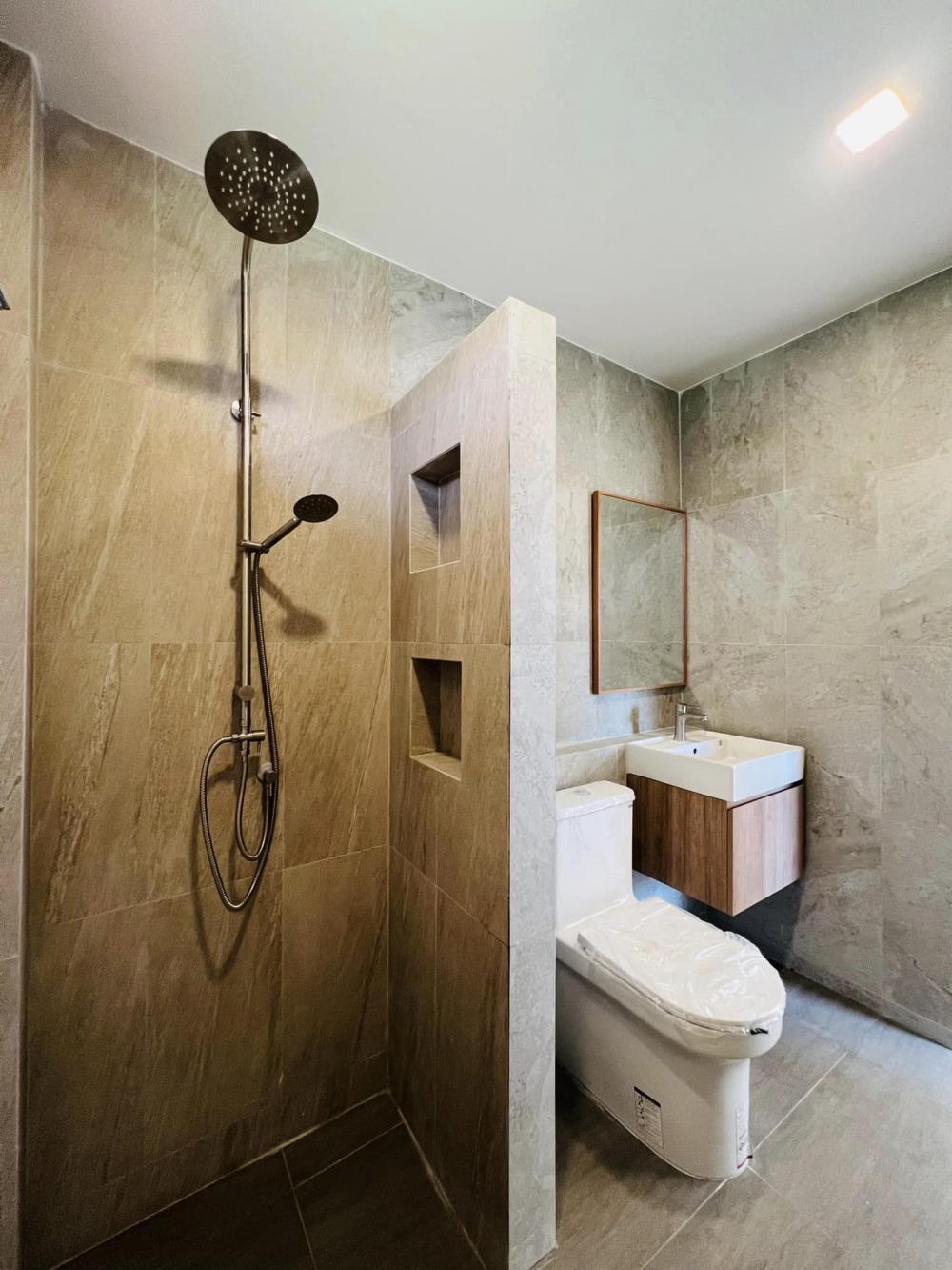 บ้านพักอาศัยมีชั้นลอย น่ารักๆ เหมาะกับเป็นบ้านตากอากาศ ขนาด 1 ห้องนอน 1 ห้องน้ำ รูปที่ 5