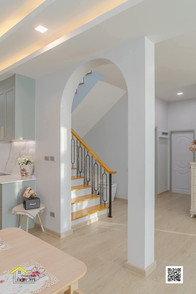 บ้านสไตล์นอดิกมินิมอลสองชั้น ขนาด 4 ห้องนอน 3 ห้องน้ำ รูปที่ 13