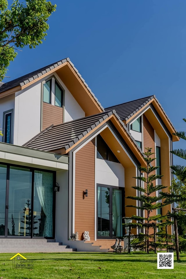 บ้านสไตล์นอดิกมินิมอลสองชั้น ขนาด 4 ห้องนอน 3 ห้องน้ำ รูปที่ 3