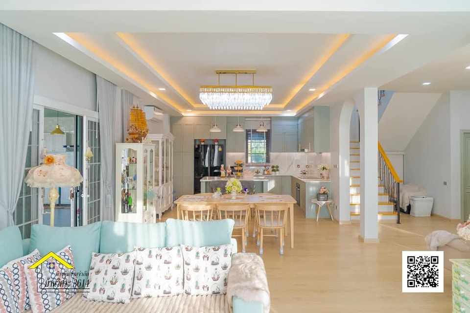 บ้านสไตล์นอดิกมินิมอลสองชั้น ขนาด 4 ห้องนอน 3 ห้องน้ำ รูปที่ 6