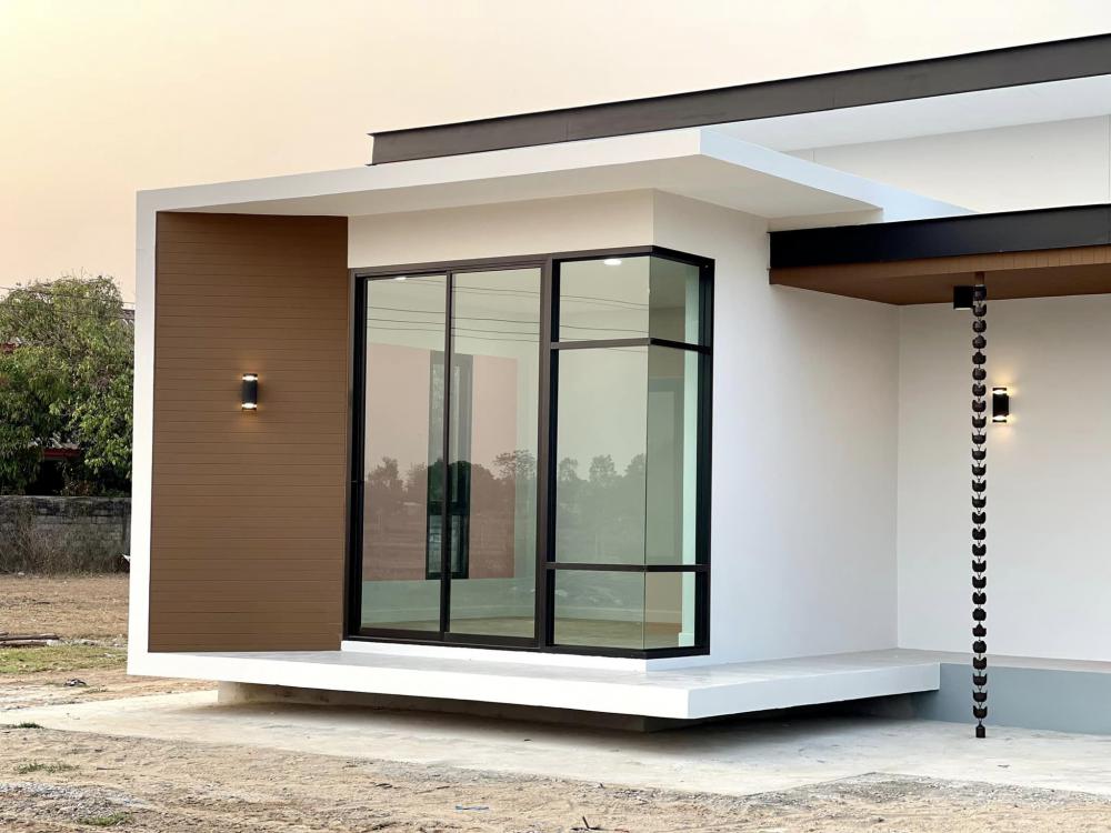 บ้านโมเดิร์นทรงกล่องมินิมอล ขนาด 3 ห้องนอน 2 ห้องน้ำ รูปที่ 13