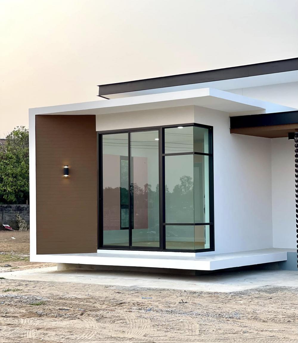 บ้านโมเดิร์นทรงกล่องมินิมอล ขนาด 3 ห้องนอน 2 ห้องน้ำ รูปที่ 6