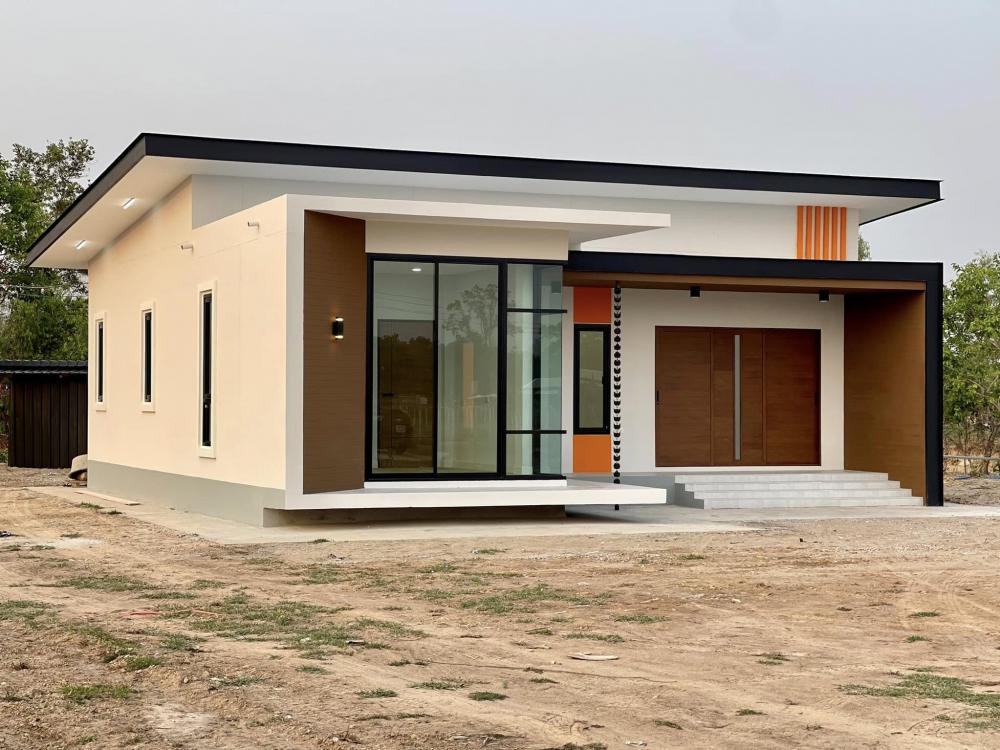 บ้านโมเดิร์นทรงกล่องมินิมอล ขนาด 3 ห้องนอน 2 ห้องน้ำ รูปที่ 9