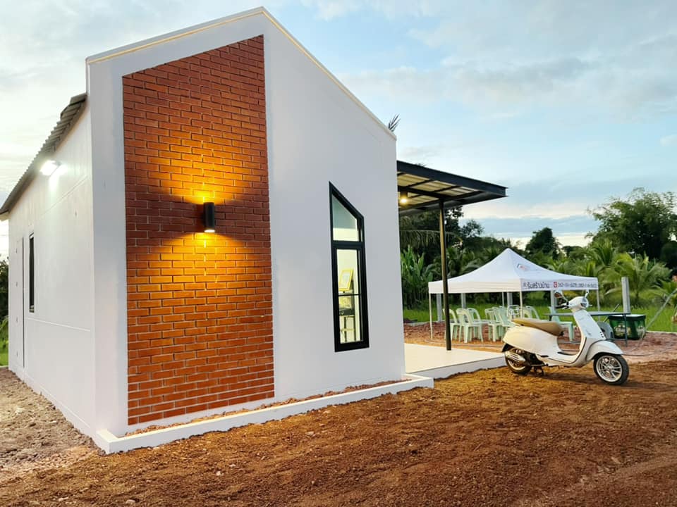 บ้านสวนสไตล์นอร์ดิกมินิมอล ขนาด 1 ห้องนอน 1 ห้องน้ำ พื้นที่ใช้สอย 46 ตร.ม. รูปที่ 25