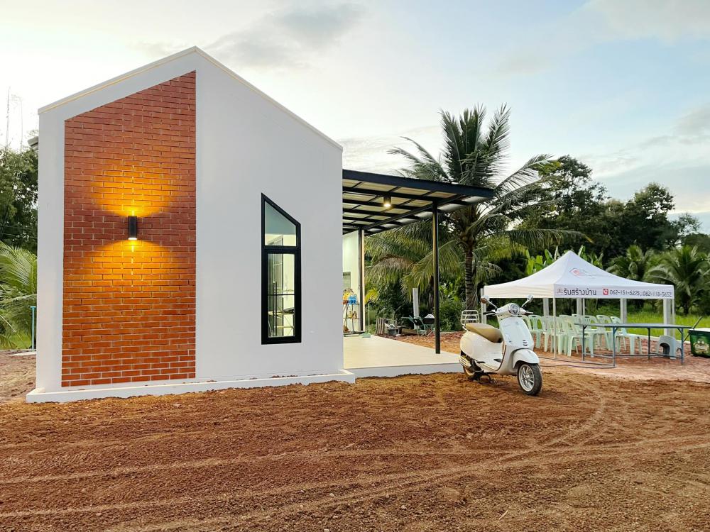 บ้านสวนสไตล์นอร์ดิกมินิมอล ขนาด 1 ห้องนอน 1 ห้องน้ำ พื้นที่ใช้สอย 46 ตร.ม. รูปที่ 26